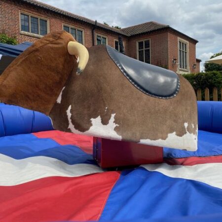Norfolk rodeo bull hire with a trained operator at an event